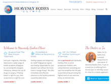 Tablet Screenshot of heavenlybodiesclinic.com